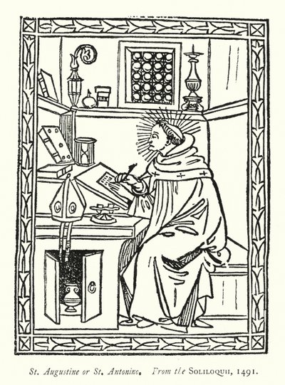 Saint Augustin ou Saint Antonin, d