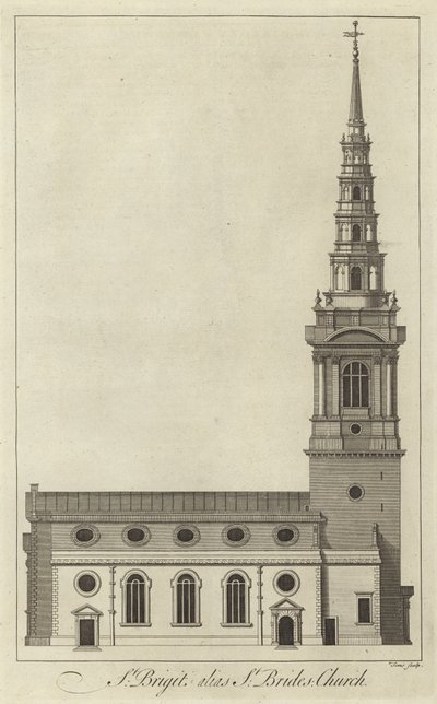 Église St Brides, Londres - English School