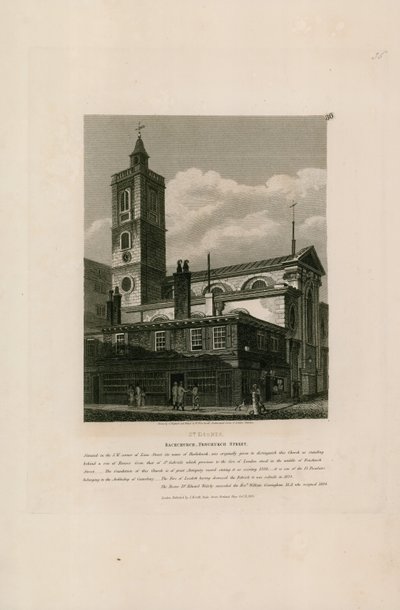St Dionis, Backchurch, Fenchurch Street - English School