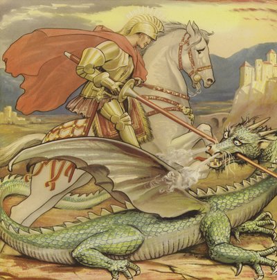 Saint Georges et le dragon - English School