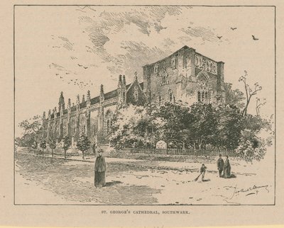 Cathédrale de St Georges à Southwark - English School