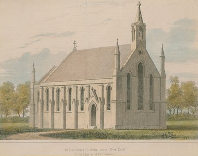 Chapelle St Georges dans la paroisse de Battersea - English School