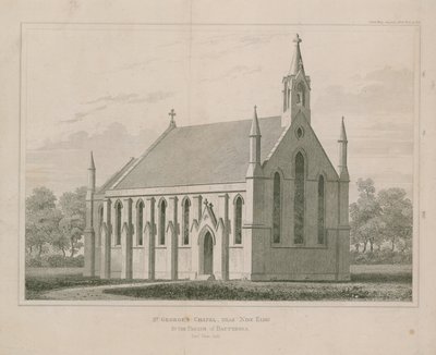 Chapelle St Georges, près de Nine Elms, Battersea - English School