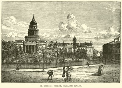 Église Saint-Georges, Charlotte Square - English School