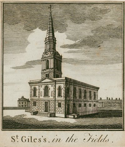 St Giles in the Fields, Londres - English School