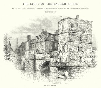 Pont de St Ives (gravure) - English School