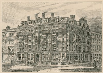 Chambres du palais St James, Londres - English School