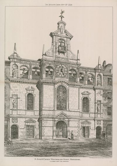 Église St James dans Westmoreland Street - English School