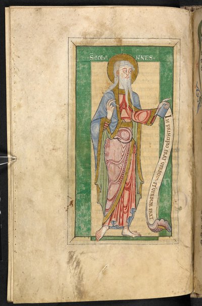 Saint Jean avec un cadre vert - English School