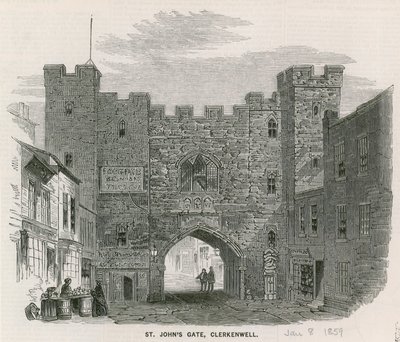 Porte Saint-Jean, Clerkenwell - English School