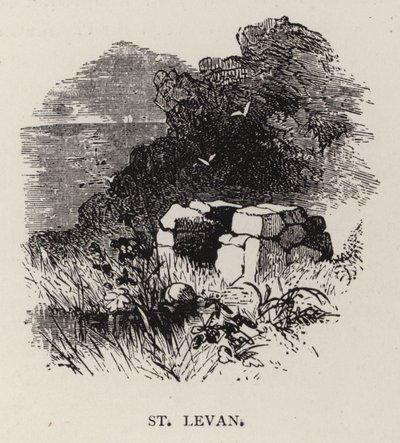 St Levan (gravure) - English School