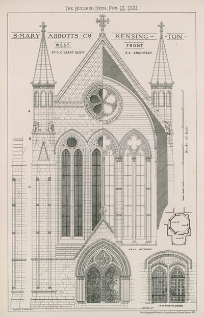 Église St Mary Abbotts, Kensington - English School