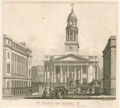 Église de St Marylebone, Londres - English School