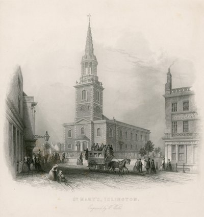 St Mary (nouvelle église), Islington - English School