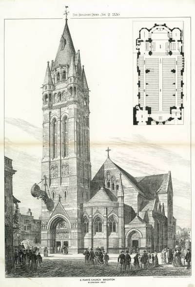 Église Sainte-Marie, Brighton - English School