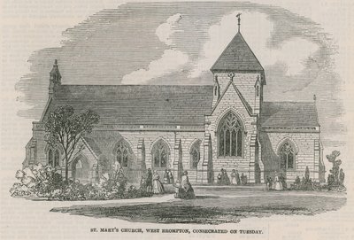 Église St Marys, West Brompton, Londres - English School