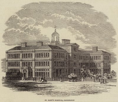 Hôpital Sainte-Marie, Paddington (gravure) - English School