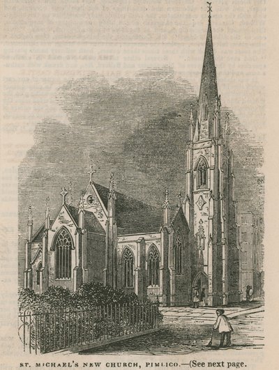 Nouvelle église St Michael à Pimlico - English School