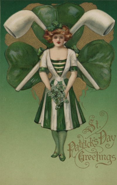 Carte de la Saint-Patrick - English School