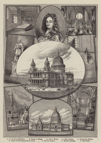 Cathédrale Saint-Paul (gravure) - English School