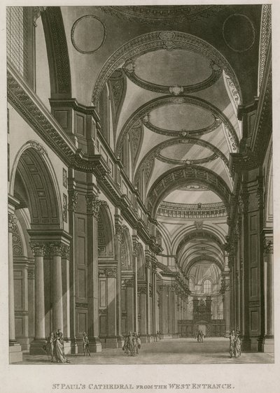 Cathédrale Saint-Paul, Londres, depuis l