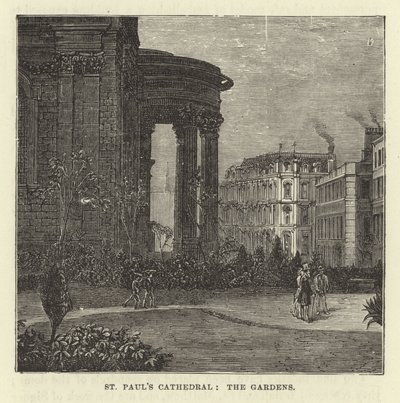 Cathédrale de St Paul, les jardins - English School