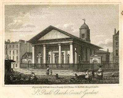 St Pauls, Covent Garden, Londres - English School