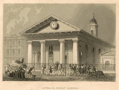 St Pauls, Covent Garden, Londres - English School