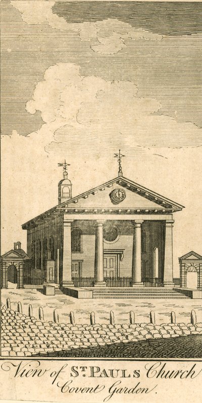 St Pauls, Covent Garden, Londres - English School