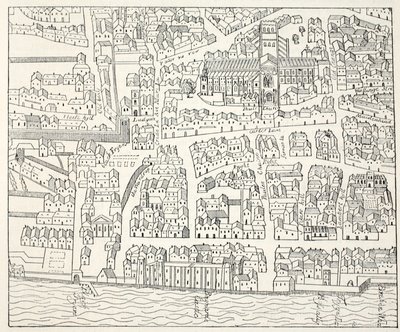 St Pauls et le quartier, du plan d