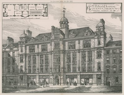 Hôpital St Peters, Covent Garden - English School