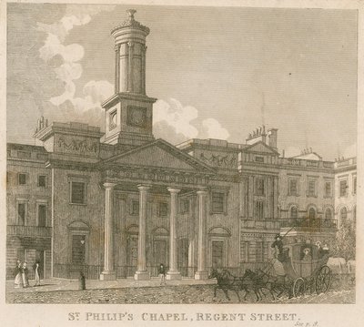 Chapelle St Philips, Regent Street, Londres - English School