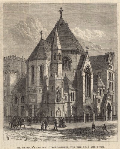 Église Saint-Sauveur, Oxford Street - English School