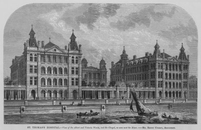 Hôpital St Thomas (gravure) - English School