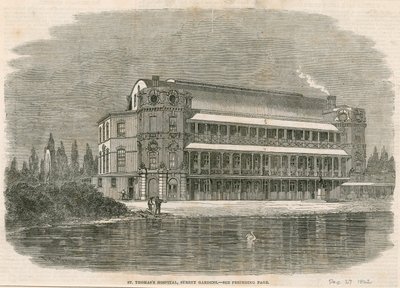 Hôpital St Thomas, Surrey Gardens, Londres - English School