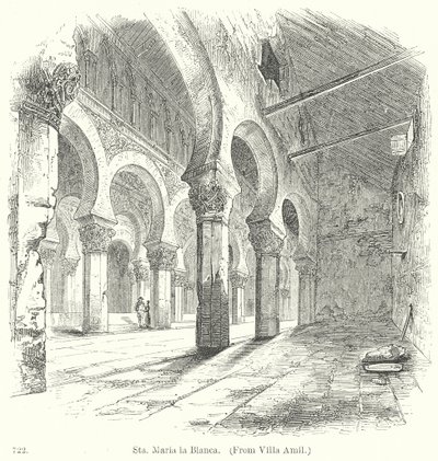 Sta. Maria la Blanca (gravure) - English School