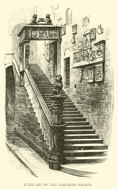 Escalier du Palais Bargello - English School