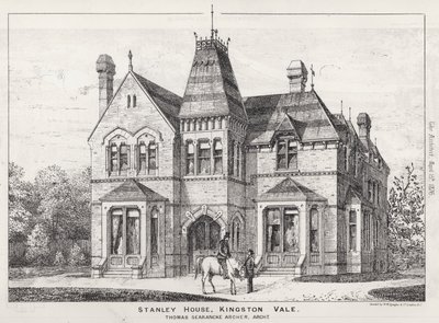 Maison Stanley, Kingston Vale (gravure) - English School