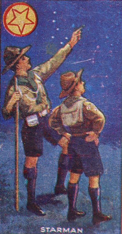 Badge scout Starman, 1923 - English School