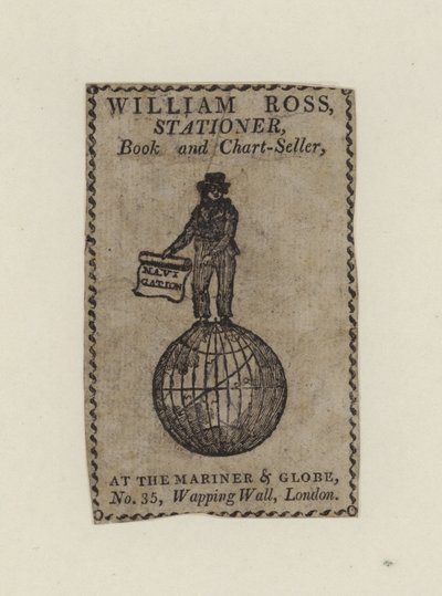 Papetier, William Ross, carte de visite - English School