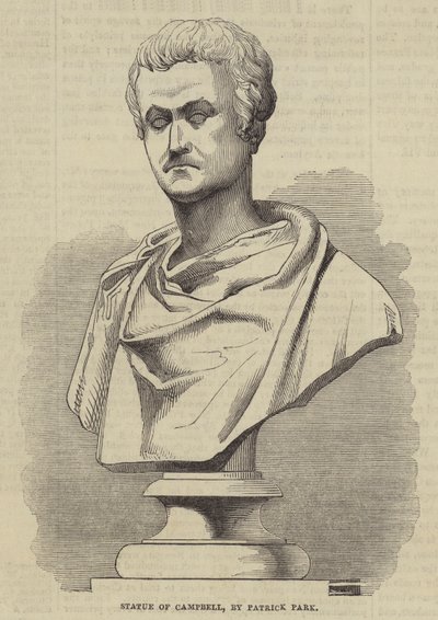 Statue de Campbell, par Patrick Park - English School