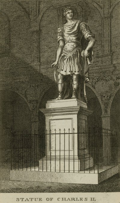 Statue de Charles II - English School