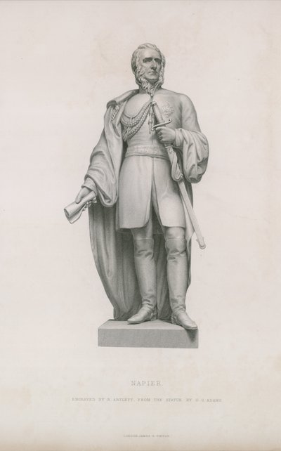 Statue de Charles James Napier - English School