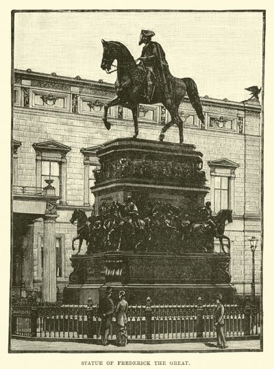 Statue de Frédéric le Grand - English School