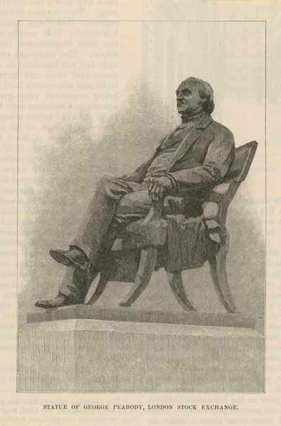 Statue de George Peabody - English School