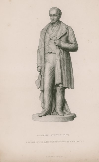 Statue de George Stephenson - English School