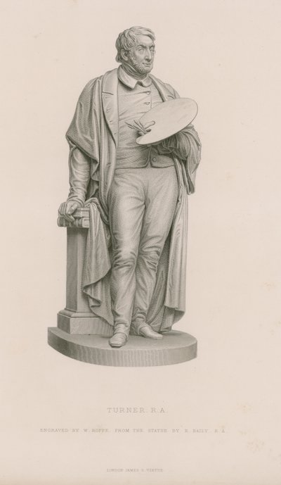 Statue de JMW Turner - English School