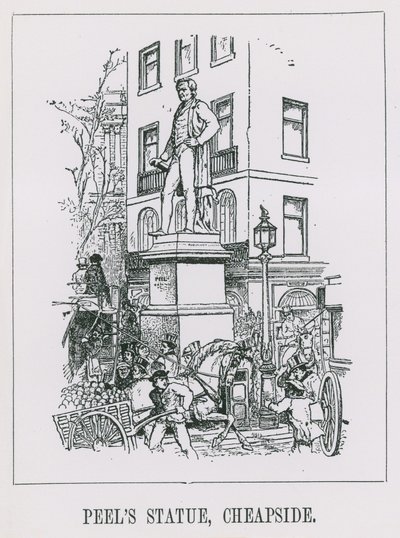 Statue de Peel - English School