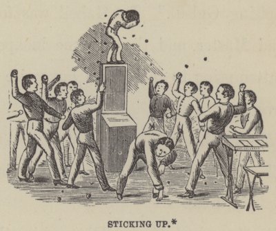 Braquage (gravure) - English School