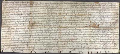 Charte de Stowe 37, Testament d